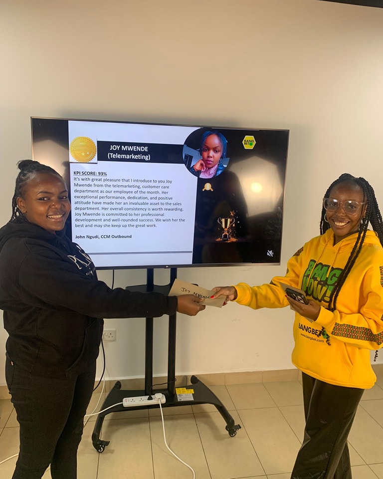 Bangbet's April Outstanding Employee